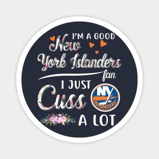 The New York Islanders hockey fan Magnet